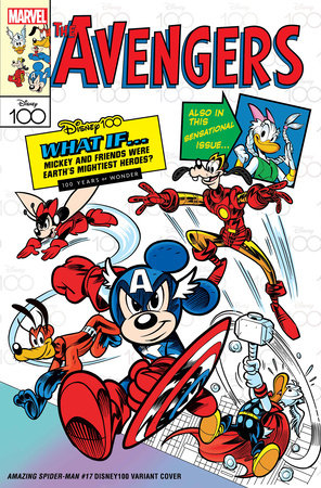 Amazing Spider-Man #17 Pastrovicchio Disney 100 Avengers Variant