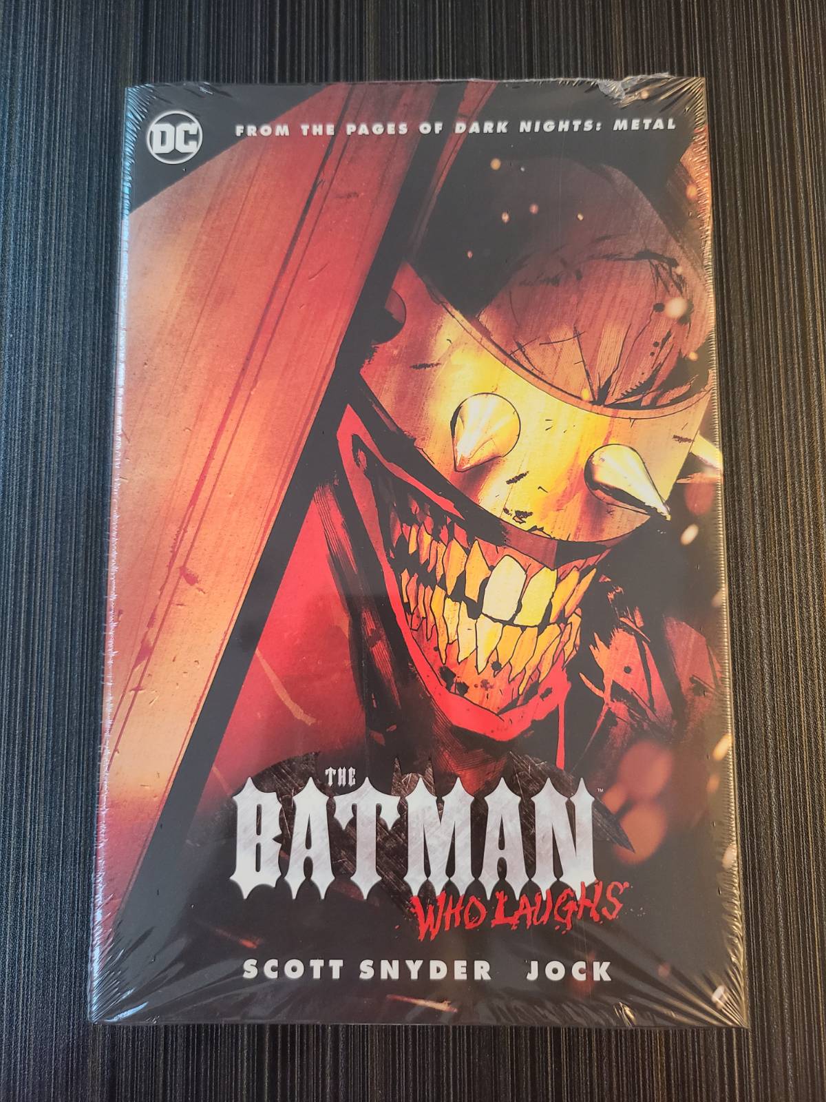 Batman Who Laughs Hardcover comic book