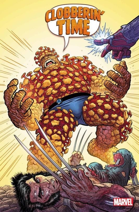 the thing standing over wolverine