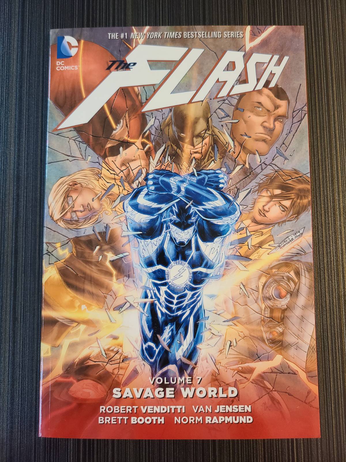 Flash Vol 07 Savage World trade paperback comic book