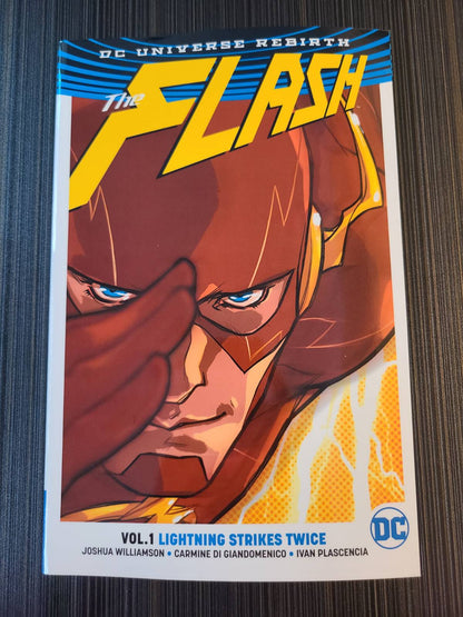 Flash Vol 01 Lightning Strikes Twice (Rebirth) Trade Paperback comic book