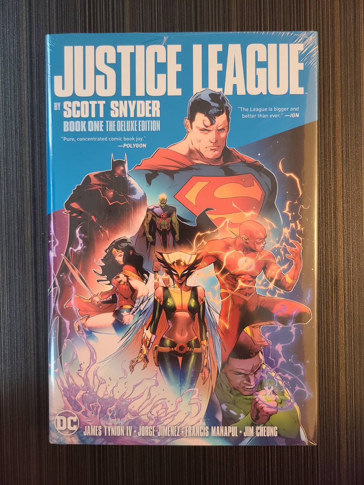 Justice League by Scott Snyder Deluxe Edition Book 01 collected edition comic book