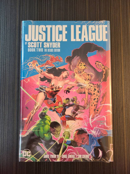 Justice League by Scott Snyder Deluxe Edition Book 02 collected edition comic book