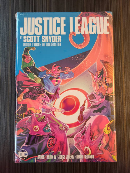 Justice League by Scott Snyder Deluxe Edition Book 03 collected edition comic book