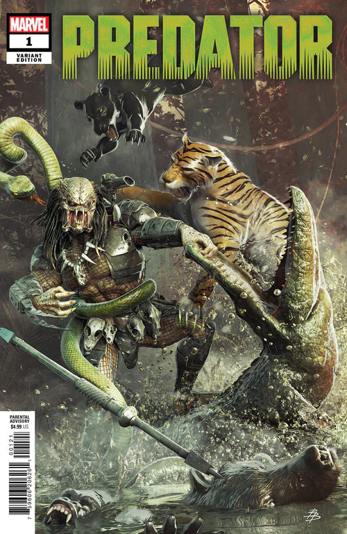 predator fighting a tiger