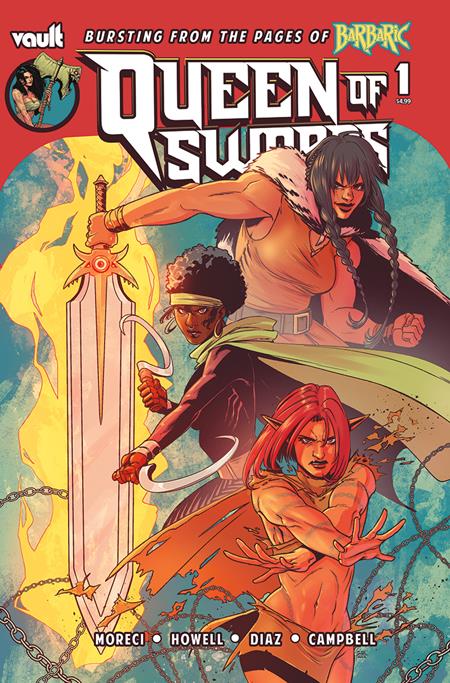 Queen Of Swords A Barbaric Story #1 Cover A