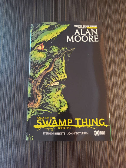 Saga of The Swamp Thing Book 01 trade paperback comic book