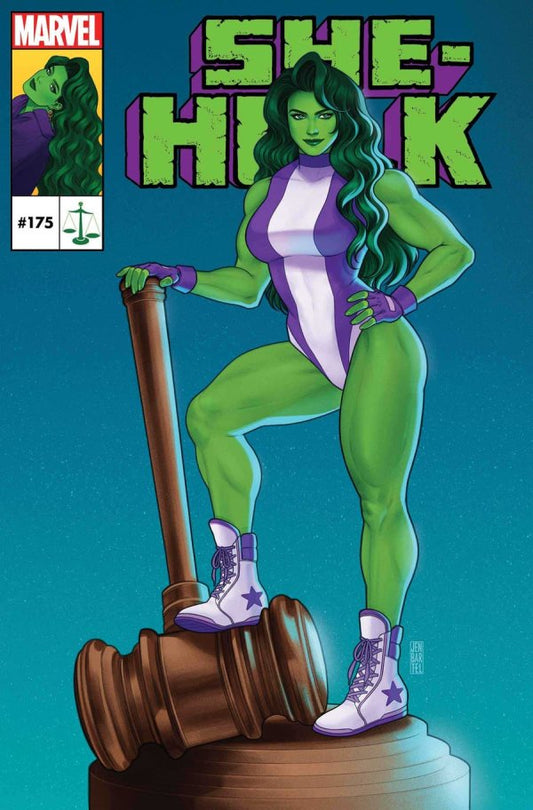 she-hulk holding big gavel