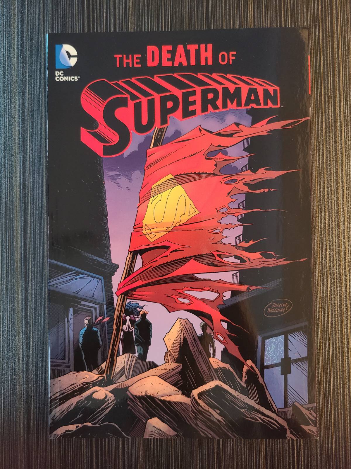 Superman The Death of Superman New Edition comic book graphic novel