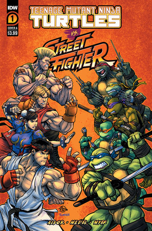Teenage Mutant Ninja Turtles Vs. Street Fighter #1 Cover A Medel