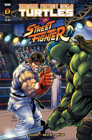 Teenage Mutant Ninja Turtles Vs. Street Fighter #2