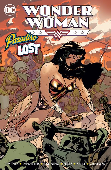 Wonder Woman Paradise Lost trade paperback comic book
